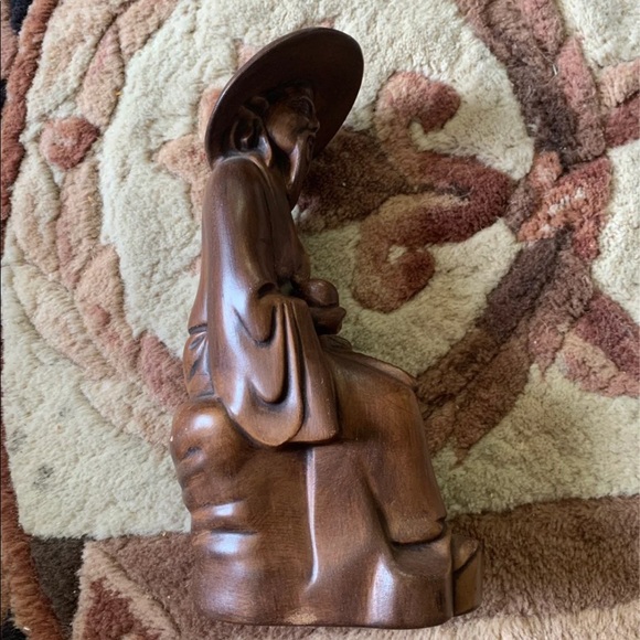 Vintage Asian man figurine - Picture 3 of 7